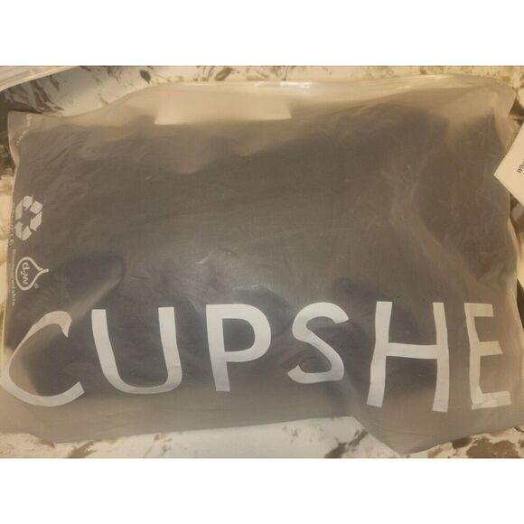 NWT Cupshe Women's Navy Sleeveless Straight Leg Jumpsuit Tie Waist -Navy-Size M - Picture 8 of 8